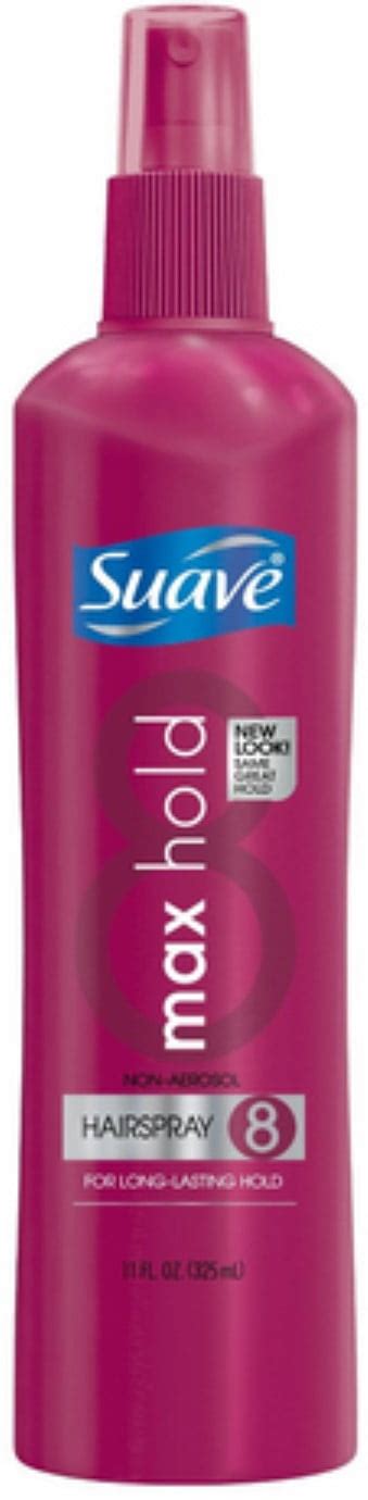 suave hairspray max hold 8